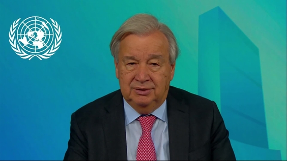 António Guterres (Secrétaire général de l'ONU) à l'occasion de la Journée mondiale de l'alimentation 2025