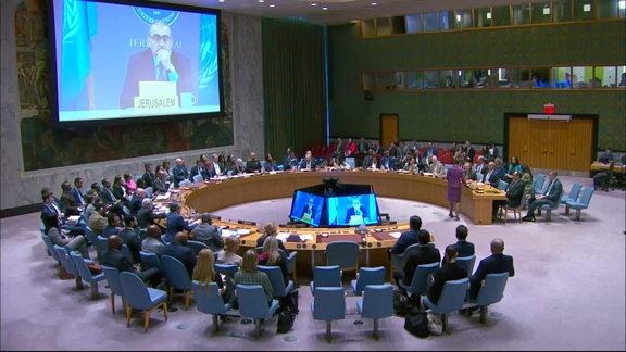 The situation in the Middle East, including the Palestinian question - Security Council, 10125th meeting