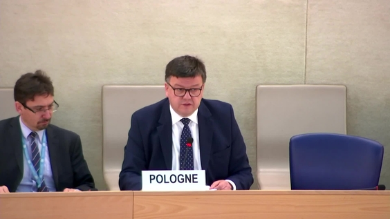 Poland, UPR Report Consideration - 45th meeting, 52nd Regular Session of Human Rights Council