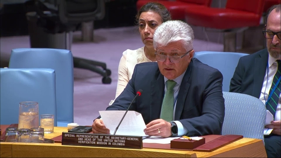 Miroslav Jenča (UNVMC) on Colombia - Security Council, 10196th meeting