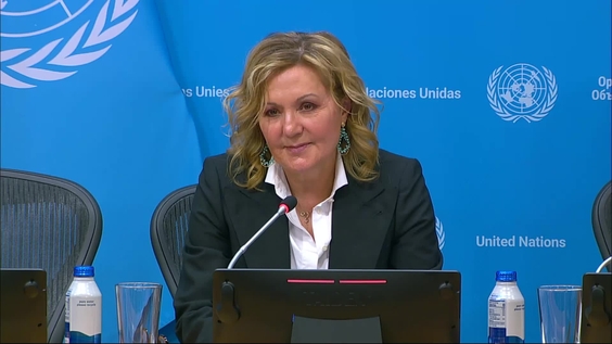 Aglaia Balta (Greece/Security Council President) on the program of work for the month of October - Press Conference