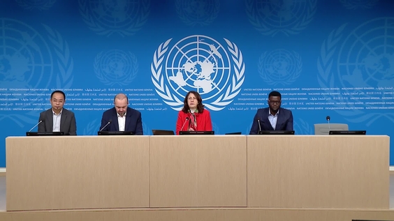 UN Geneva Press Briefing: UNICEF Giga, UNICEF, IOM, UNHCR, OHCHR, UNECE, WHO