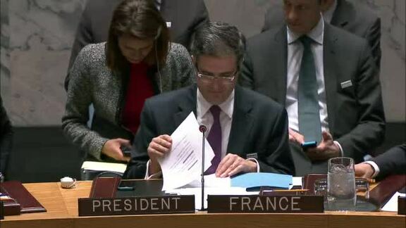 7414 Security Council meeting on children and armed conflict - part 1