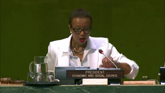 Opening of ECOSOC High Level Segment and 2019 High-level Political Ministerial Segment