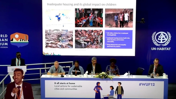 ONE UN 21: Safe, Inclusive and Sustainable cities for children (World Urban Forum 12th Session)