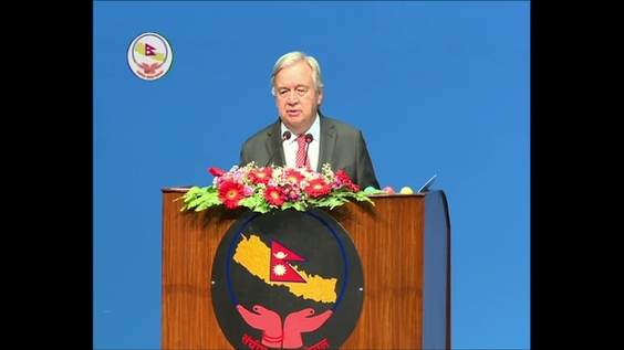 UN Secretary-General António Guterres Address to the Joint Session of the Parliament (Singha Durbar, Kathmandu, Nepal)