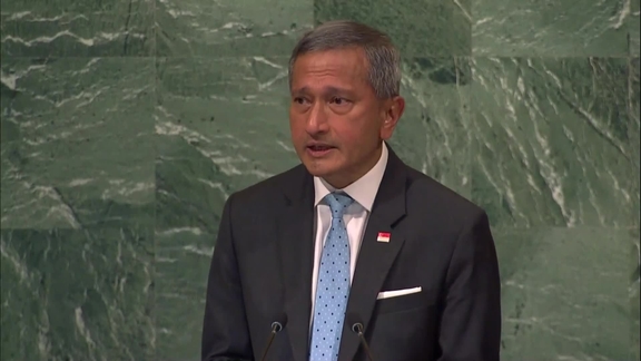 Singapore - Minister for Foreign Affairs Addresses General Debate, 77th Session