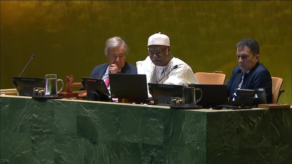General Assembly: 1st Plenary meeting, Opening of the 79th session