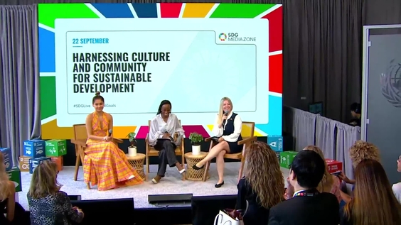 Harnessing Culture and Community for Sustainable Development - SDG Media Zone at the 78th Session of the UN General Assembly