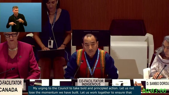 5th Meeting, 18th Session Expert Mechanism on the Rights of Indigenous Peoples (EMRIP)
