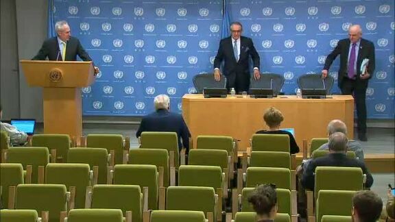 High Level Officials Brief Press on New UN Approach to Cholera in Haiti