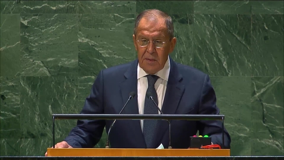 Russian Federation - Minister for Foreign Affairs Addresses General Debate, 78th Session