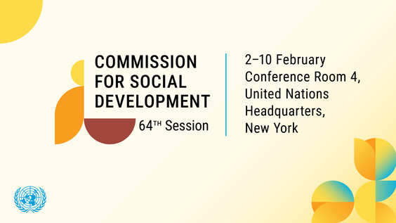 Opening, 2nd plenary meeting - 64th Session of the Commission for Social Development (CSocD64)