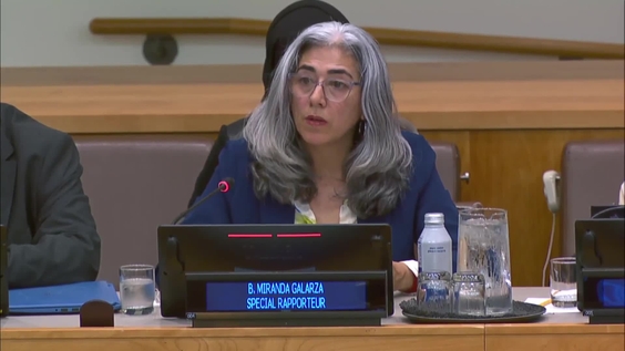 Third Committee, 40th plenary meeting - General Assembly, 79th session