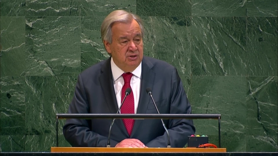 António Guterres (UN Secretary-General) on UN80 Initiative- General Assembly, Informal meeting