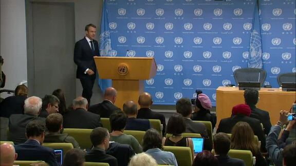 President of France Briefs Press