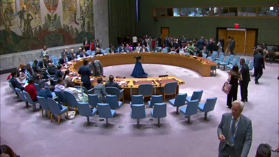 The situation in the Middle East, including the Palestinian question - Security Council, 9687th meeting