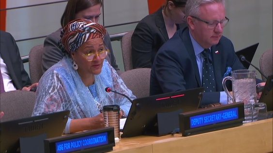 Amina J. Mohammed (Deputy Secretary-General) at Economic and Social Council: 16th plenary meeting - 2025 Operational Activities for Development Segment, Day 1