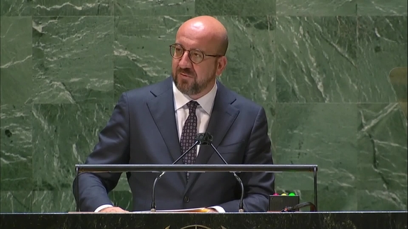 European Union - President Addresses General Debate, 76th Session