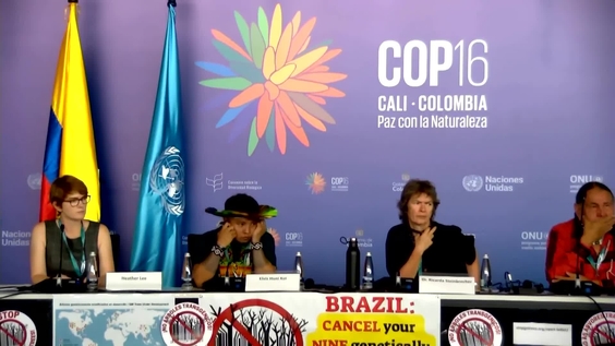Press Conference: Defending the CBD's de facto moratorium on genetically modified (GM) trees – United Nations Biodiversity Conference 2024