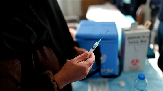 UN agencies join forces with partners to vaccinate children in Gaza