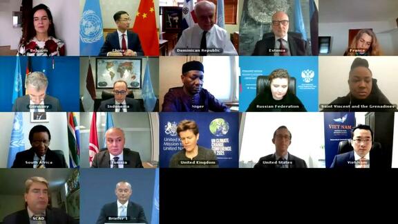 Middle East, including Palestinian Question - Security Council Open VTC
