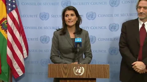 President of Security Council Briefs Press
