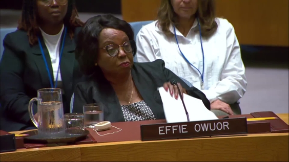 Women building peace in a changing environment - Security Council, 9760th meeting