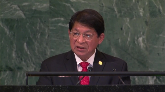 Nicaragua - Minister for Foreign Affairs Addresses General Debate, 77th Session