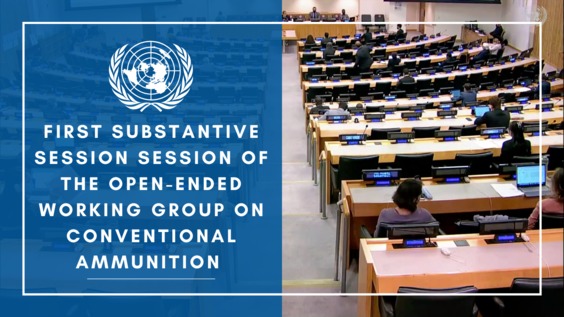 (5th meeting) Open-ended Working Group on conventional ammunition - First substantive session