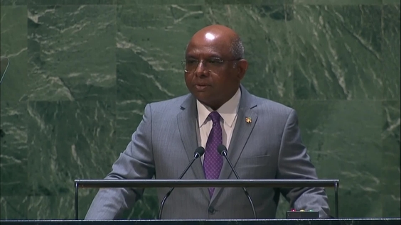 Abdulla Shahid (General Assembly President) at the Informal High-Level Meeting of the General Assembly on Countering Hate Speech