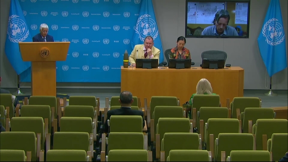 UNMAS representatives on International Mine Awareness Day 2026 and UNMAS work going on in Ukraine and Afghanistan and beyond - Press Conference