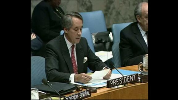 3126th Meeting of Security Council: Angola