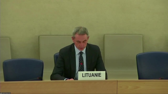 Lithuania UPR Adoption - 40th Session of Universal Periodic Review