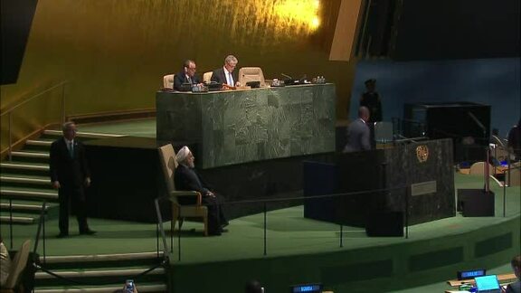 President of Iran Addresses General Assembly