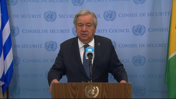 Press Briefing: António Guterres (UN Secretary-General) on Fallen UN Staff