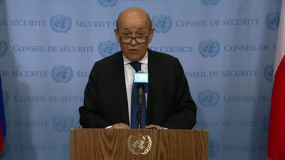 Foreign Minister of France and Secretary-General of Reporters Without Borders Brief Press