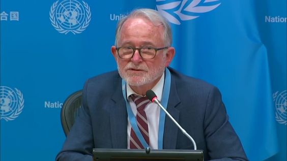 Press Conference: Richard Bennett, UN Special Rapporteur on the situation of human rights in Afghanistan