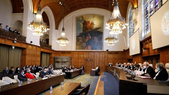 La Haye - la Cour internationale de Justice (CIJ) rend son arrêt en l'affaire République islamique d'Iran c. Etats-Unis d'Amérique