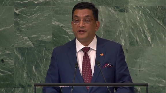 Sri Lanka - Minister for Foreign Affairs Addresses General Debate, 77th Session