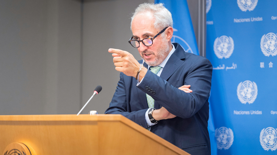 Daily Press Briefing by the Spokespersons of the Secretary-General. Guests: Shantanu Mukherjee and Hamid Rashid (UN DESA) on the launch of the World Economic Situation and Prospects as of mid-2024