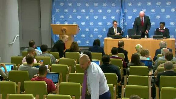 General Assembly President Briefs Press