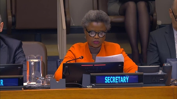 First Committee, 27th plenary meeting - General Assembly, 78th session