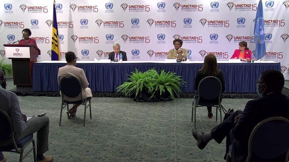 UNCTAD 15 (Bridgetown, Barbados) - Press Conference