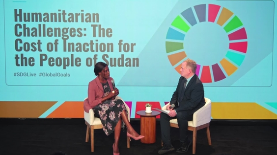 Humanitarian Challenges: The Cost of Inaction for the People of Sudan - SDG Media Zone, 79th Session of the UN General Assembly