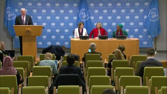 Press Briefing on Commission on International Mine Awareness Day