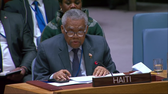 The question concerning Haiti - Security Council, 10099th meeting