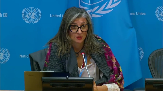 Press Conference: Francesca Albanese, Special Rapporteur on the situation of human rights in the Palestinian Territory occupied since 1967