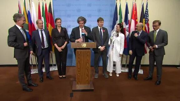 Press Encounter with Permanent Representatives of the EU8