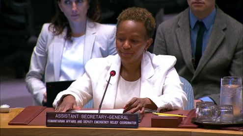 Joyce Msuya (OCHA) on the maintenance of peace and security of Ukraine - Security Council, 9965th meeting
